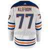 Edmonton Oilers Trikot OSCAR KLEFBOM 77 Adidas Weiß Authentic - Herren
